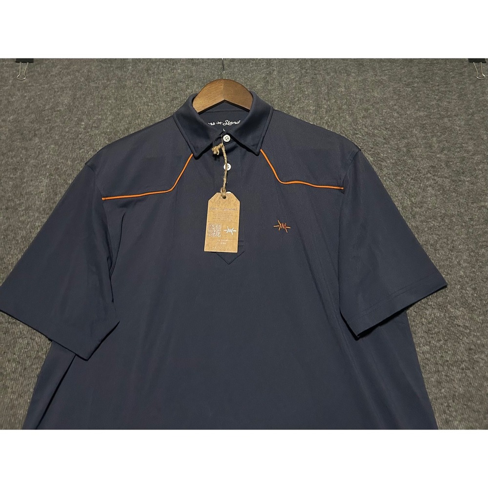 Texas standard Lariat western polo dusk Large performance new outdoor